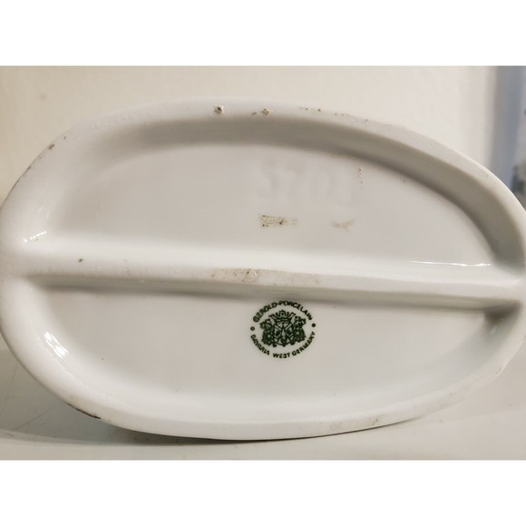 Vintage Gerold Bavaria West Germany Porcelain Figurine Original Sticker As Is - Picture 9 of 10